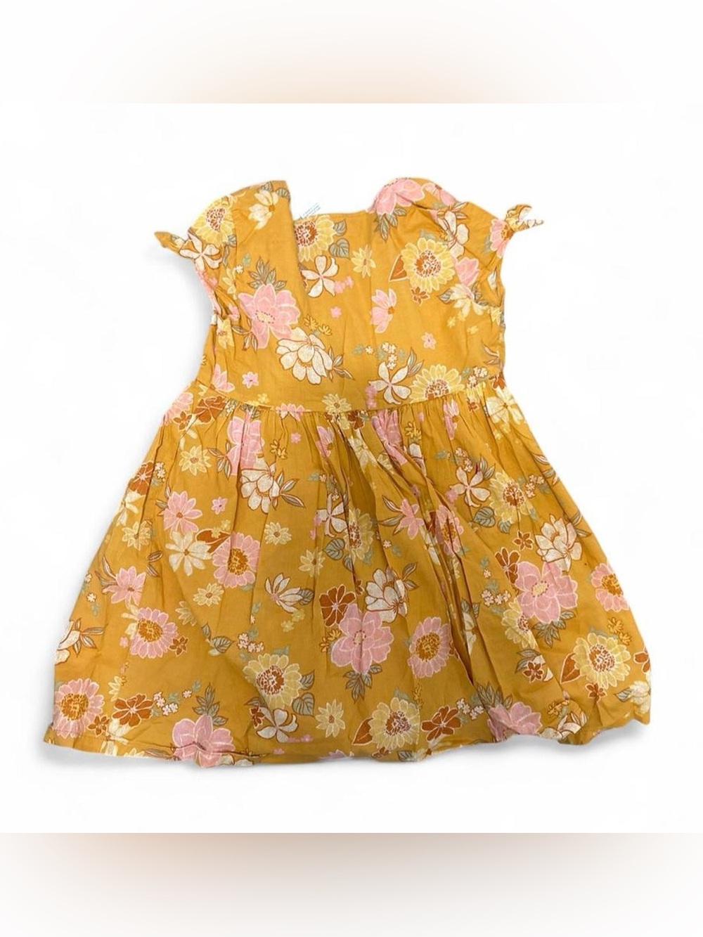 ✨OshKosh B'gosh yellow floral dress a floral design, size 5T✨